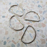 D-Ring - Made in Japan | Antique Gold & Nickel