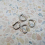 D-Ring - Made in Japan | Antique Gold & Nickel