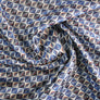 Archival French Check Jacquard | Aqua