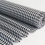 Tibby - Lurex Windowpane Linen | Soot