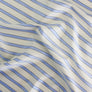 Archival Italian Striped Sateen | Baby Blue