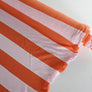 Millie - Striped Cotton Rib | Blush & Papaya