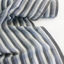 Katrina - Linen Stripe Shirting | Pebble Remnant (2M)