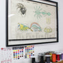 Vintage British Made Science Poster - Limited Edition #1