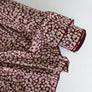 Wild Daisy - Polyester Crepe de Chine | Burgundy
