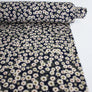 Wild Daisy - Polyester Crepe de Chine | Peacoat