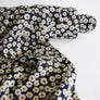 Wild Daisy - Polyester Crepe de Chine | Peacoat