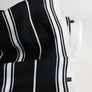 Columbus - Printed Linen | Black
