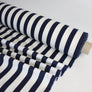 Joshua - Striped Linen | Oxford Blue (LAST CUT - 2.8M)