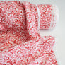 Geneva - Printed Viscose Crepe | Coral