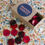Dyed Agoya Shell Buttons | Pomegranate 25MM