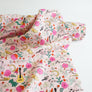 Coleen - Printed Twill Silk | Bubblegum