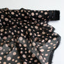 Galia - Printed Yoryu Chiffon | Soot