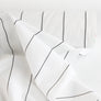 Pencil Stripe - Cotton Shirting | B&W