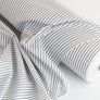 Butcher Stripe - Cotton Shirting | Concrete