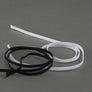 NZ Made Elastic - Black & White