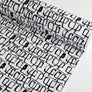 Franka - Printed Cotton | Black