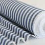 Valerio - Stretch Stripe Cotton | Sky