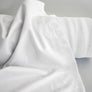 Rigatoni - Italian Four Way Stretch Modal | White