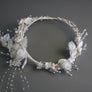 Vintage Pearl Embellished Head Piece #11