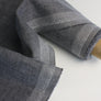 Castaway - Italian Basketweave Brushed Cotton | Smoke
