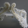 Vintage Pearl Embellished Head Piece #12