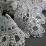 #58 Archival French Embroidered Lace - 10cm | Pearl