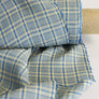 Chiara - Yarn Dyed Check | French Riviera