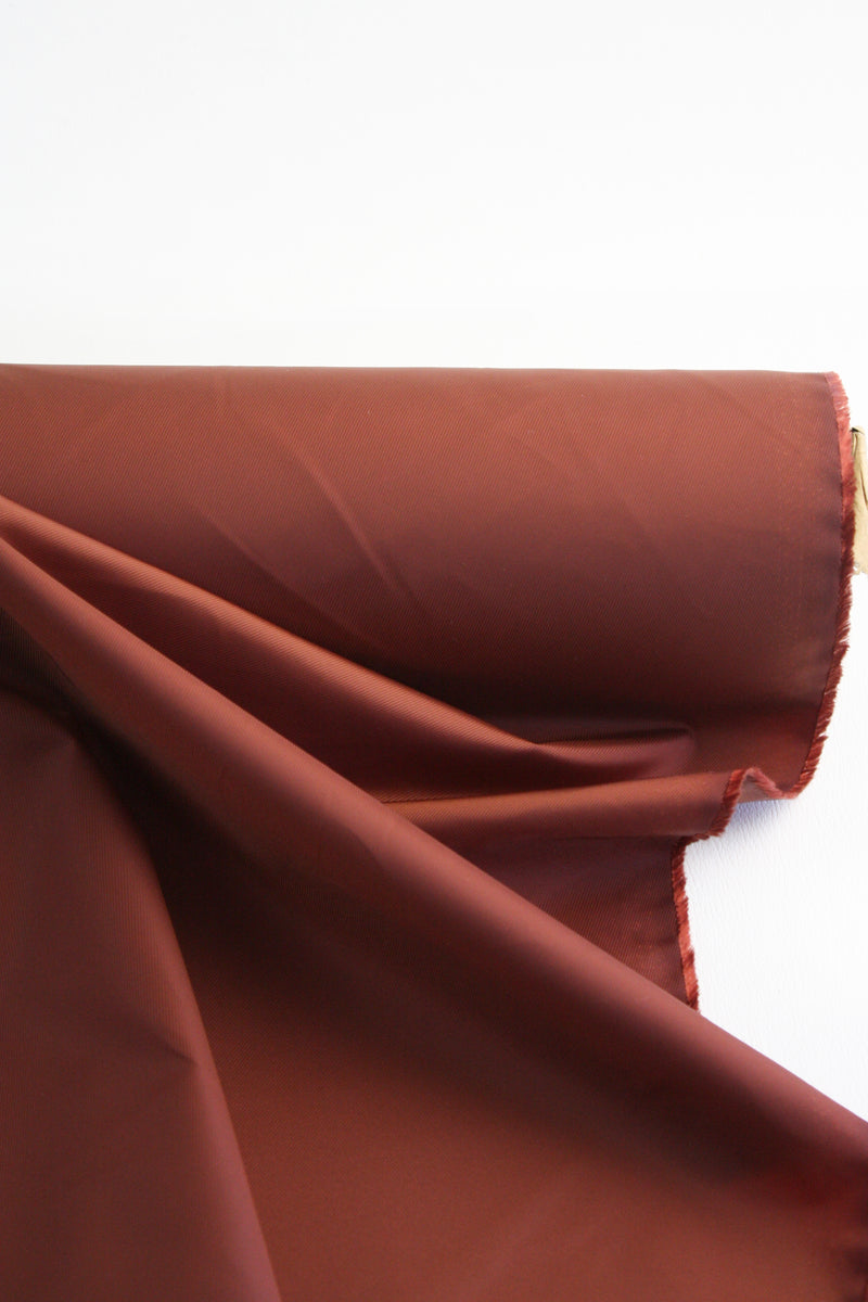 Limonta - Italian Waterproof Nylon | Rust #3 – Drapers Fabrics
