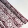 Ursala - Printed Viscose | Burnt Umber