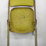 Vintage Steel Church Chair