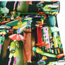 Voir - Printed Viscose Knit | Viridian