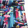 Voir - Printed Viscose Knit | Lapis