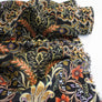 Giovanni - Italian Printed Virgin Wool | Jet Black