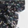 Iris - Italian Printed Crepe de Chine | Powder Grey