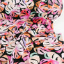 Barbados - Printed Viscose Knit | Pink Monstera (LAST CUT - 2.8M)