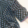 Cleopatra - Lurex Jacquard | Blue Scarab