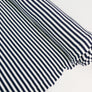 Stripe Lightning Jacquard - Cotton Knit | Navy Stripe