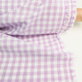 Shepherd Check - Linen Cotton | Lavender