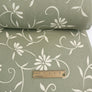 Ex-Designer Silk Crepe | Olive Green (LAST CUT - 1.6M)