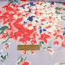 Ex-Designer Silk Chiffon | Lilac Bouquet (LAST CUT - 1.5M)