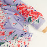 Ex-Designer Silk Chiffon | Lilac Bouquet (LAST CUT - 1.5M)