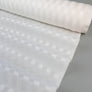 Ex-Designer Silk Self-Stripe | Off-White Lurex (LAST CUT - 2.2M)