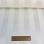 Ex-Designer Silk Satin Self-Stripe | Off-White (LAST CUT - 1M)