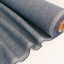 Wilma - Wool Linen Basket Weave | Prussian Blue (LAST CUT - 2.4M)