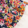 Fleur - Printed Linen Cotton | Orange Punch (LAST CUT - 3.3M)