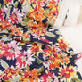 Fleur - Printed Linen Cotton | Orange Punch (LAST CUT - 3.3M)