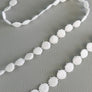 #76 Archival Austrian Spot Lace - 1cm | Ivory