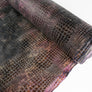 Aguilera - Crocodile Faux Suede | Violet