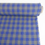 Buffalo Check - Linen Cotton | Stone Blue